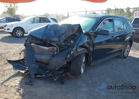 2017 Chevrolet Equinox Ls из США, поврежденный, VIN 2GNFLEEK4H6200172